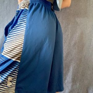 Blue Under Armour Basketball Shorts